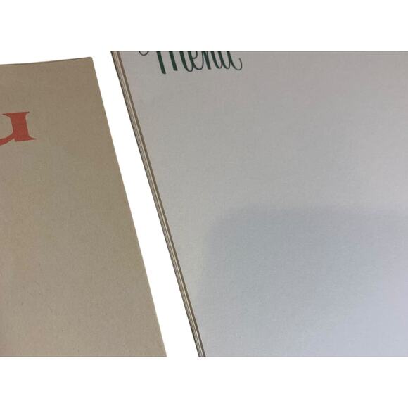 Vintage Ballantine and Heineken Beer Menu Sheet 10 Papers 10.75 x 7 Inch Inserts - Picture 5 of 7